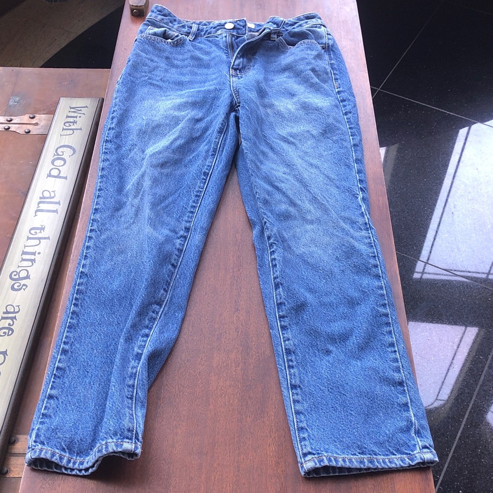 PacSun Light Blue Denim Jeans with Contrast Stitching